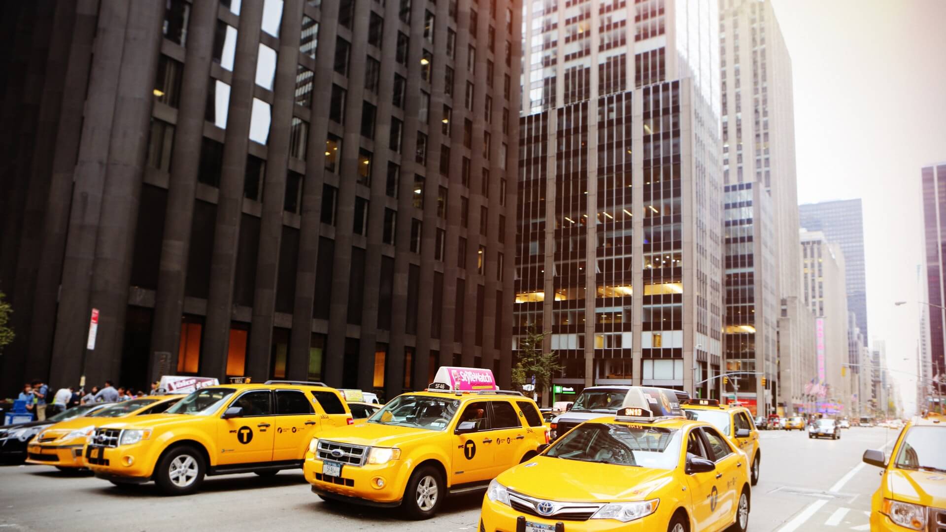 New York City taxi cabs