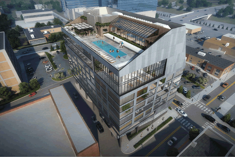 New plans surface for Gulch hotel and restaurant at Whiskey Kitchen, former Tennessean sites